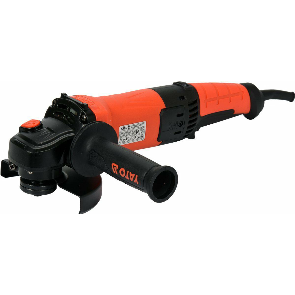 YATO Sarokcsiszoló 125 mm 1400 W Fordulatszám Szabályzós (YT-82099)