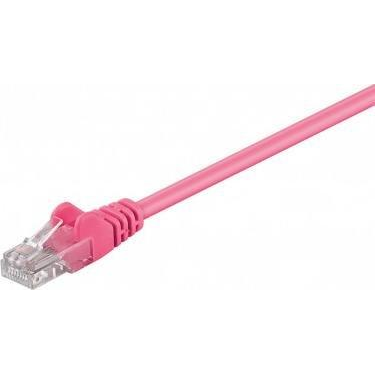 RB-LAN CAT 5e Kabel łączący, U/UTP, Purpurowy - Długość kabla 0.5 m