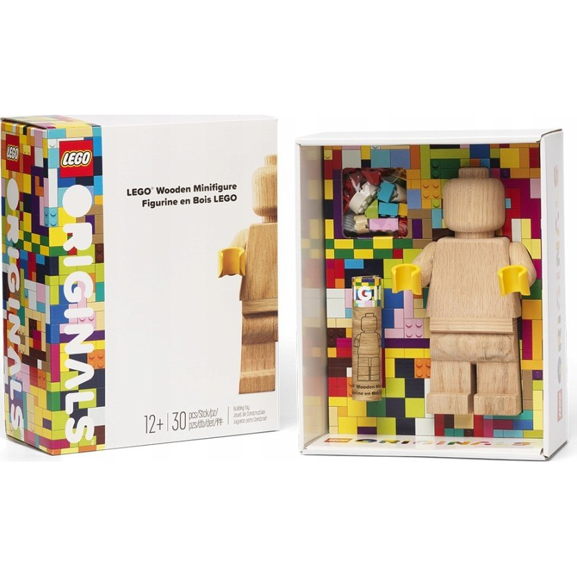 Room Copenhagen LEGO Wooden Gyerekszoba Fa LEGO figura Dekoráció 27cm (41058501)