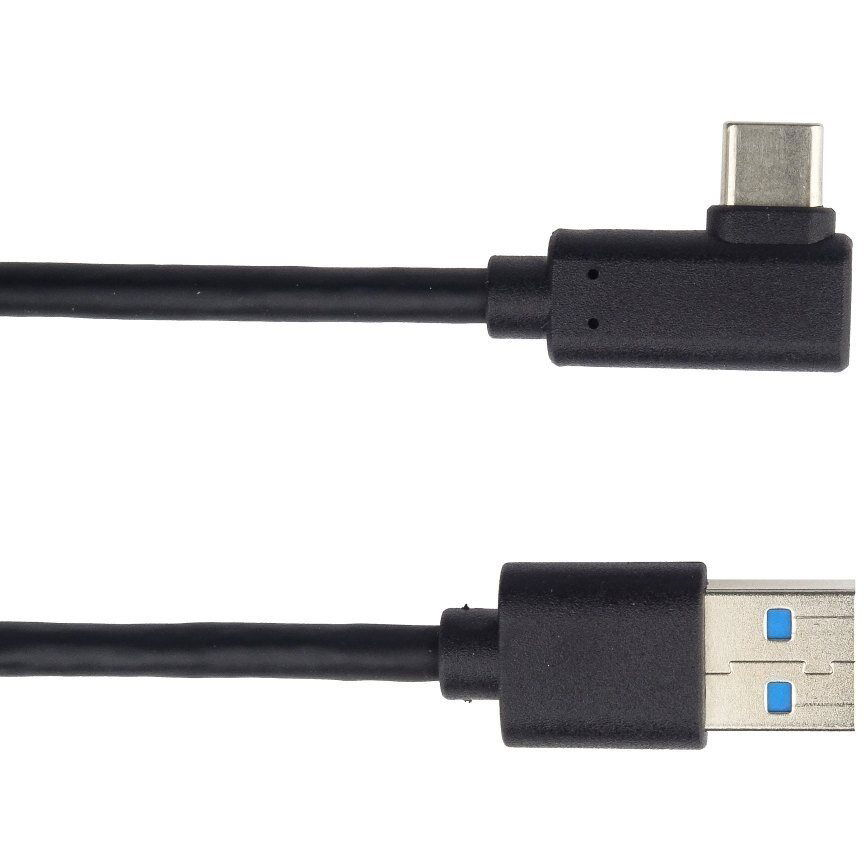 PremiumCord USB-C/M 90° to USB-A/M 3.0 - 1m (ku31cz1bk)