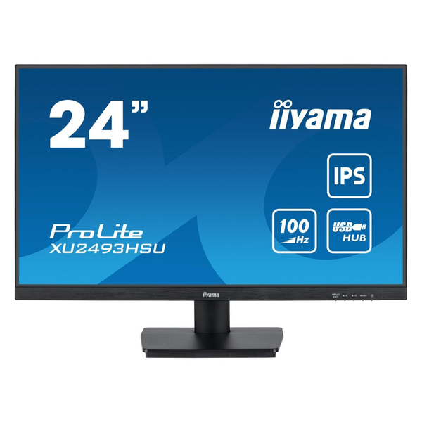 iiyama ProLite XU2493HSU-B7 Monitor PC 60,5 cm (23.8") 1920 x 1080 Pixel Full HD LED Nero