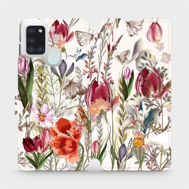 Flip case for Samsung Galaxy A21S - MP01S Blossoming meadow (5903516753345)