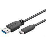 Microconnect USB3.1CA2 cavo USB USB 3.2 Gen 1 (3.1 Gen 1) 2 m USB C USB A Nero