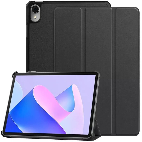"Tri-Fold Eco-Leather Stand Case Samsung Galaxy Tab S9 11" 2023" Black