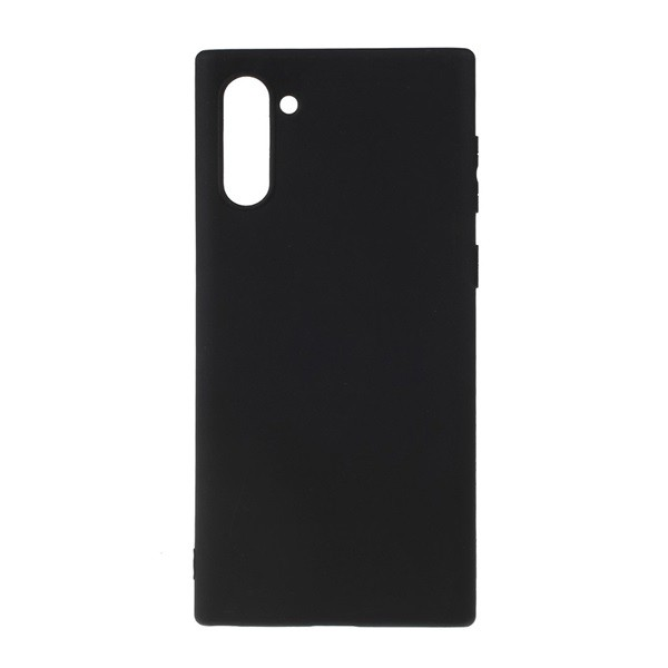 Szilikon telefonvédő (matt) FEKETE [Samsung Galaxy Note 10 (SM-N970F)] (5996457901944)