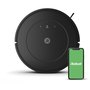 Робот прахосмукачка (2 в 1) Roomba Combo Essential Y011040, Система за почистване в 4 стъпки, Оборудвана с Wifi, Приема гласови команди, Интуитивно приложение iRobot, Жироскопична навигация, Автономност до 120 минути, Черен