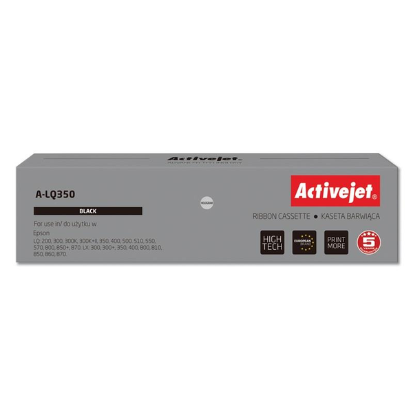 ActiveJet (Epson S015633) Festékszalag Fekete