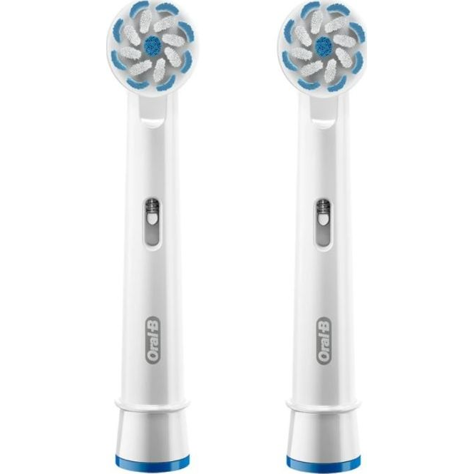 Oral-B Sensitive Clean Clean & Care Brush Heads 2 db Fehér (EB60-2)