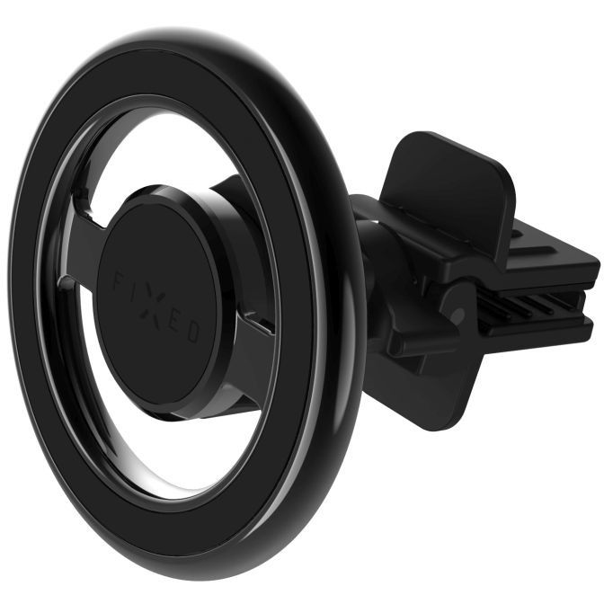 FIXED MagMount Vent telefontartó szellőzőrácsra MagSafe támogatással, fekete (FIXMMT-V-BK)