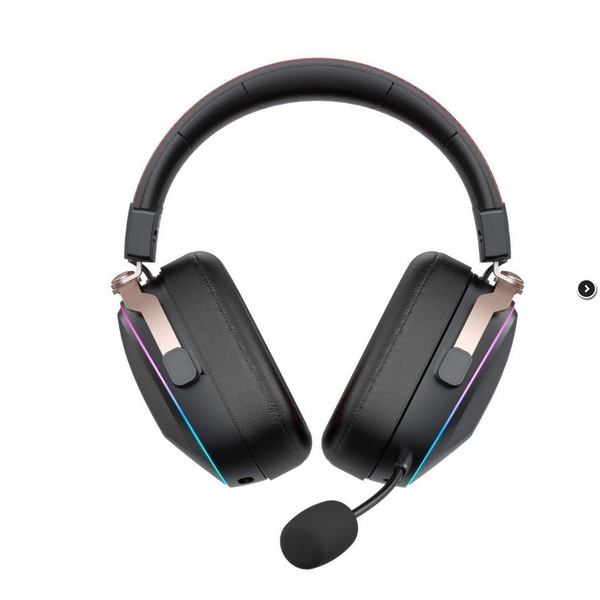 Căști de gaming Havit H2039BG RGB, 50 mm, supraauriculare, negru
