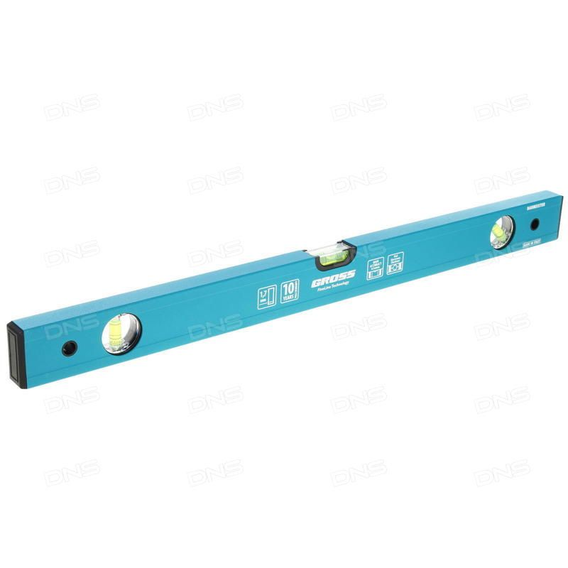 Gross 600mm alumínium vízmérték megerősített 3 libella (33625) (33625)