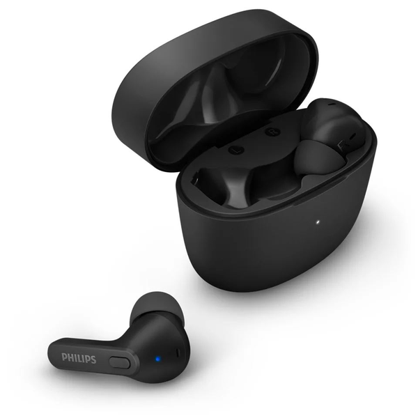 Philips 2000 series TAT2206BK/00 auricular y casco Auriculares True Wireless Stereo (TWS) Dentro de oído Llamadas/Música Bluetooth Negro
