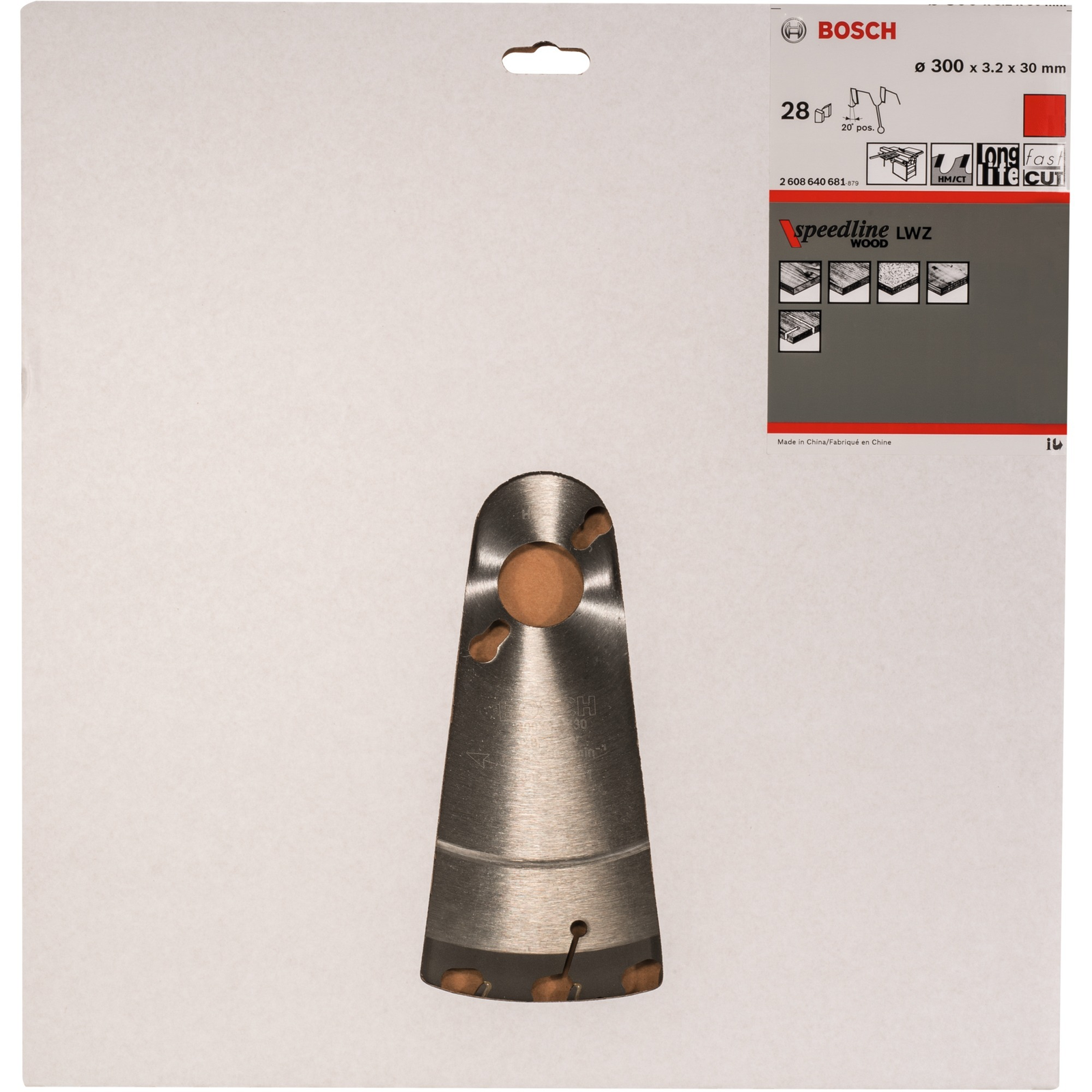 Bosch 2608640681 körfűrészlap 30 cm 1 db (2608640681)