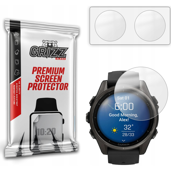 Folia matowa GrizzGlass PaperScreen do Garmin Fenix 8 43mm