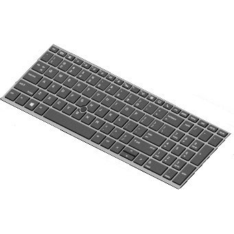 HP L17971-051 laptop reservedel Tastatur