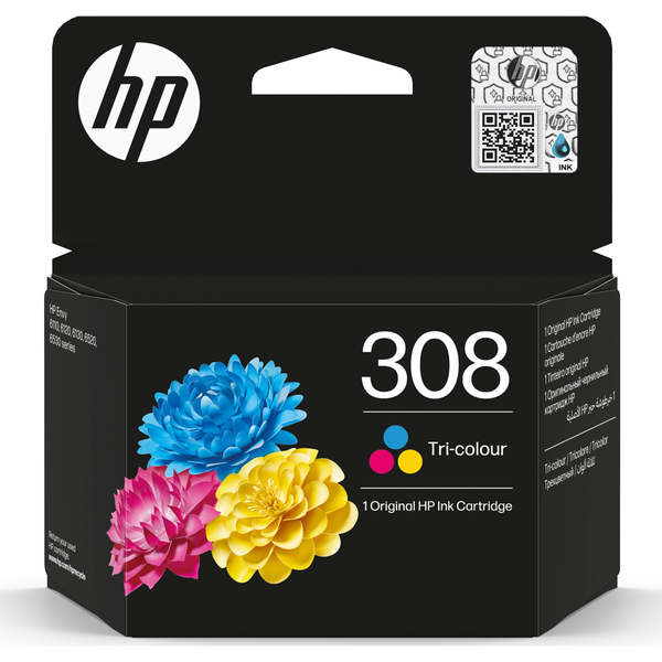 HP 259226 308 Colorpack tintapatron, Patron