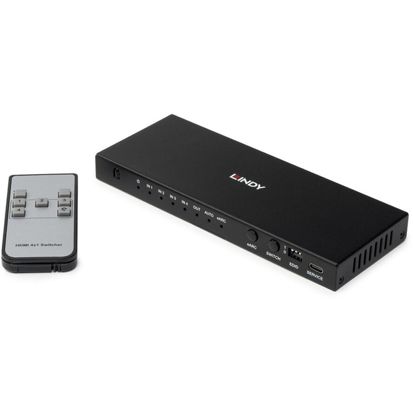 Lindy 38386 KVM kapcsoló Fekete