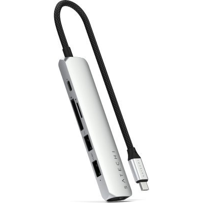Satechi ST-P6SS hálózati csatlakozó USB C-típus 10000 Mbit/s Ezüst (ST-P6SS)
