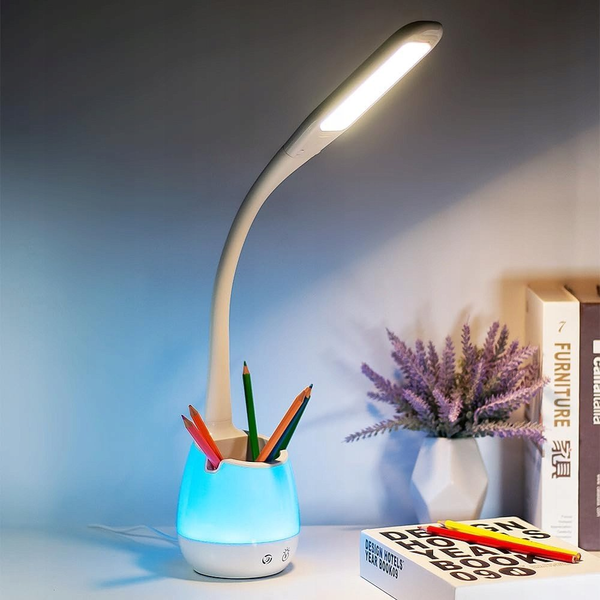 K711U LAMPKA BIURKOWA SZKOLNA  LED RGB    ORGANIZER