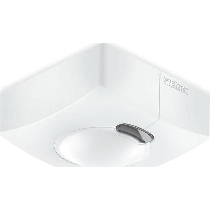 Steinel 011734 Falra szerelhető, Mennyezeti, Fali HF mozgásérzékelő 360 ° Fehér IP54 tartós fény funkció (ST011734)