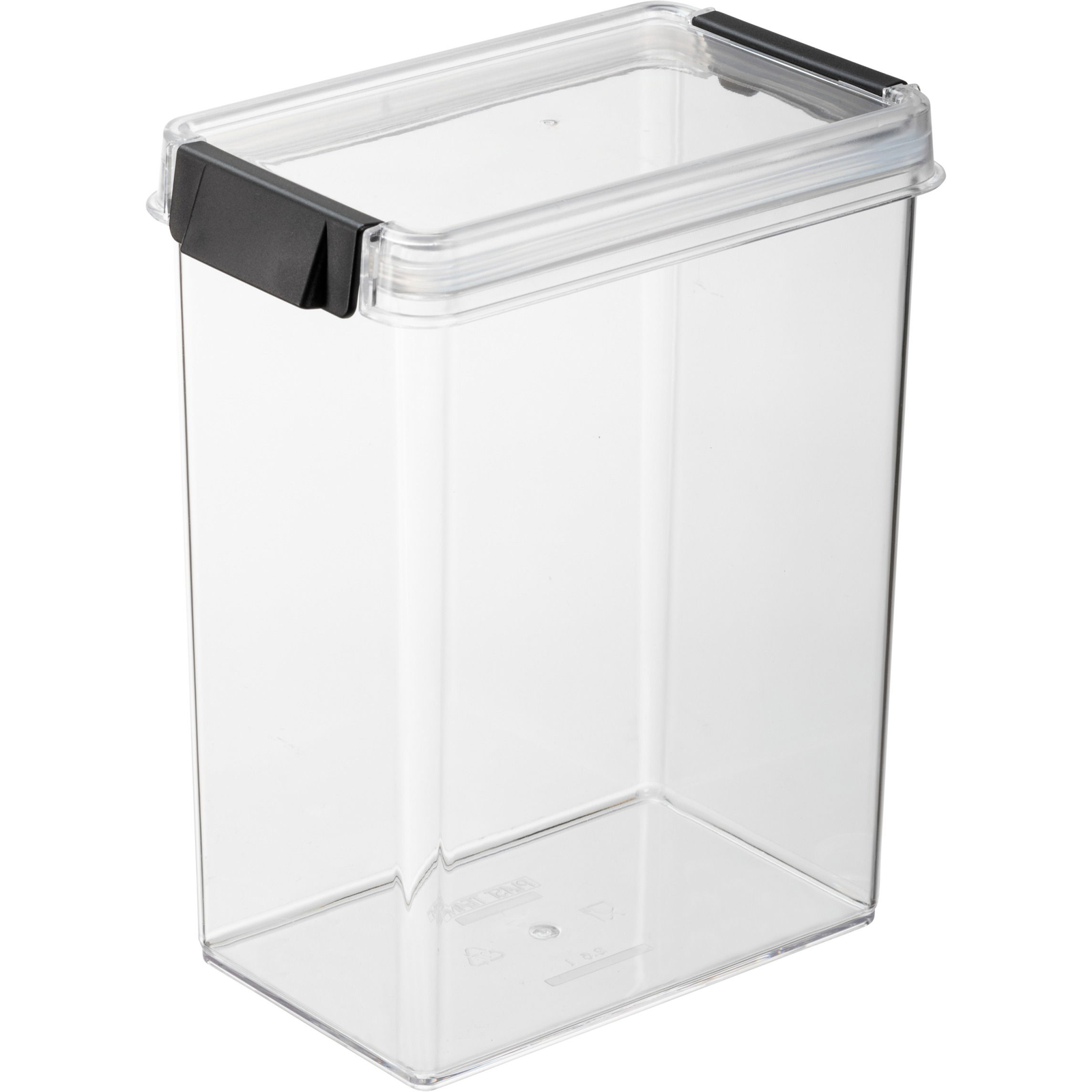 Plast Team Oslo Élelmiszer tároló doboz, 2,6 l, 16,8×10,9×14,5 cm, átlátszó (18040801)