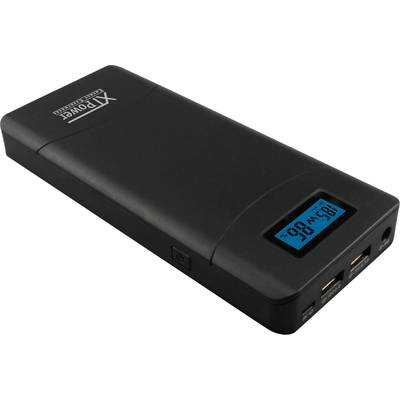 Jauch Quartz XT-20000 QC3 PA2 Powerbank 20400 mAh Quick Charge 3.0 Lítiumion (249852) (249852)