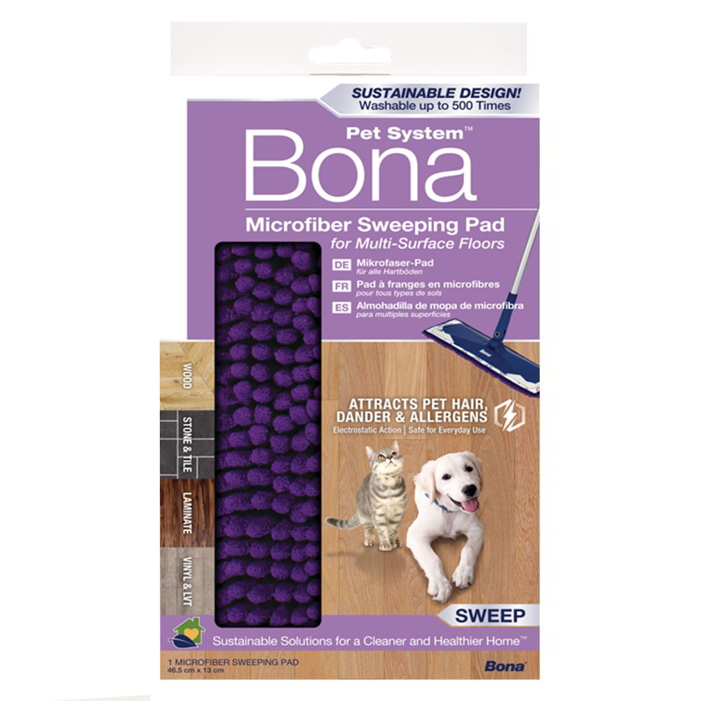 Bona Pet System mikroszálas felmosófej - Lila (CA101085)