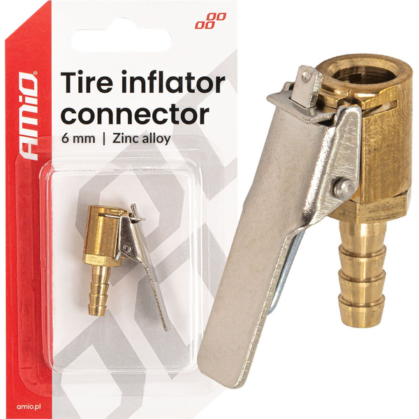 Adapter kompresora 6mm amio-04493