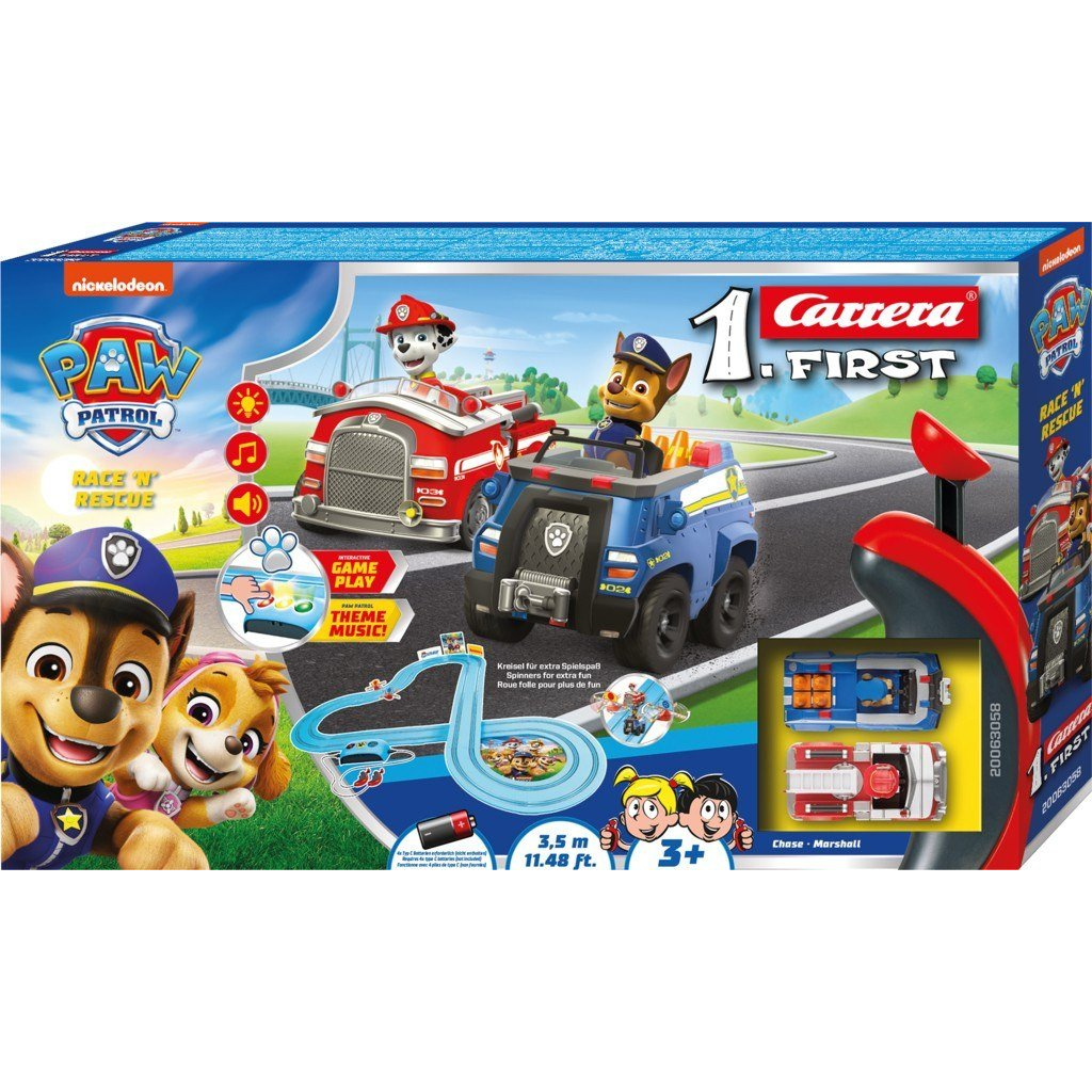 Carrera FIRST Mancs Őrjárat Race "N" Versenypálya 3,5m (20063058)