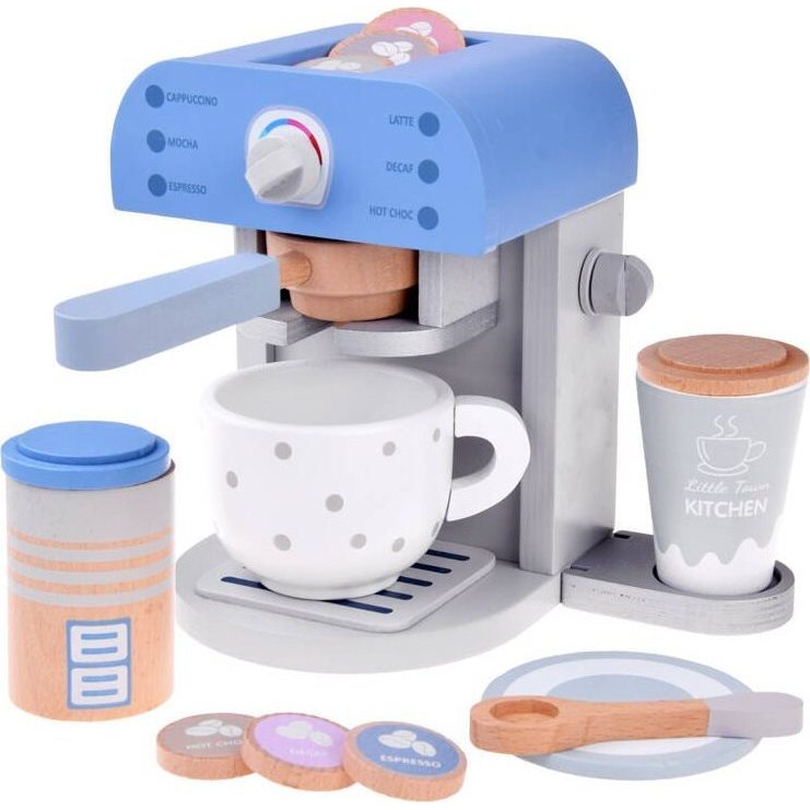 Fa Kávéfőző - Csészével és Cukortartóval (ZA4834)