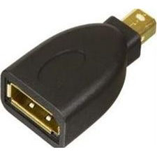 Microconnect MDPMDPF adattatore per inversione del genere dei cavi Mini Displayport Displayport Nero