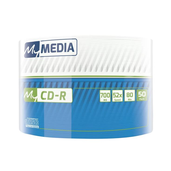 MyMedia My CD-R 700 MB 52x 50 stuk(s)