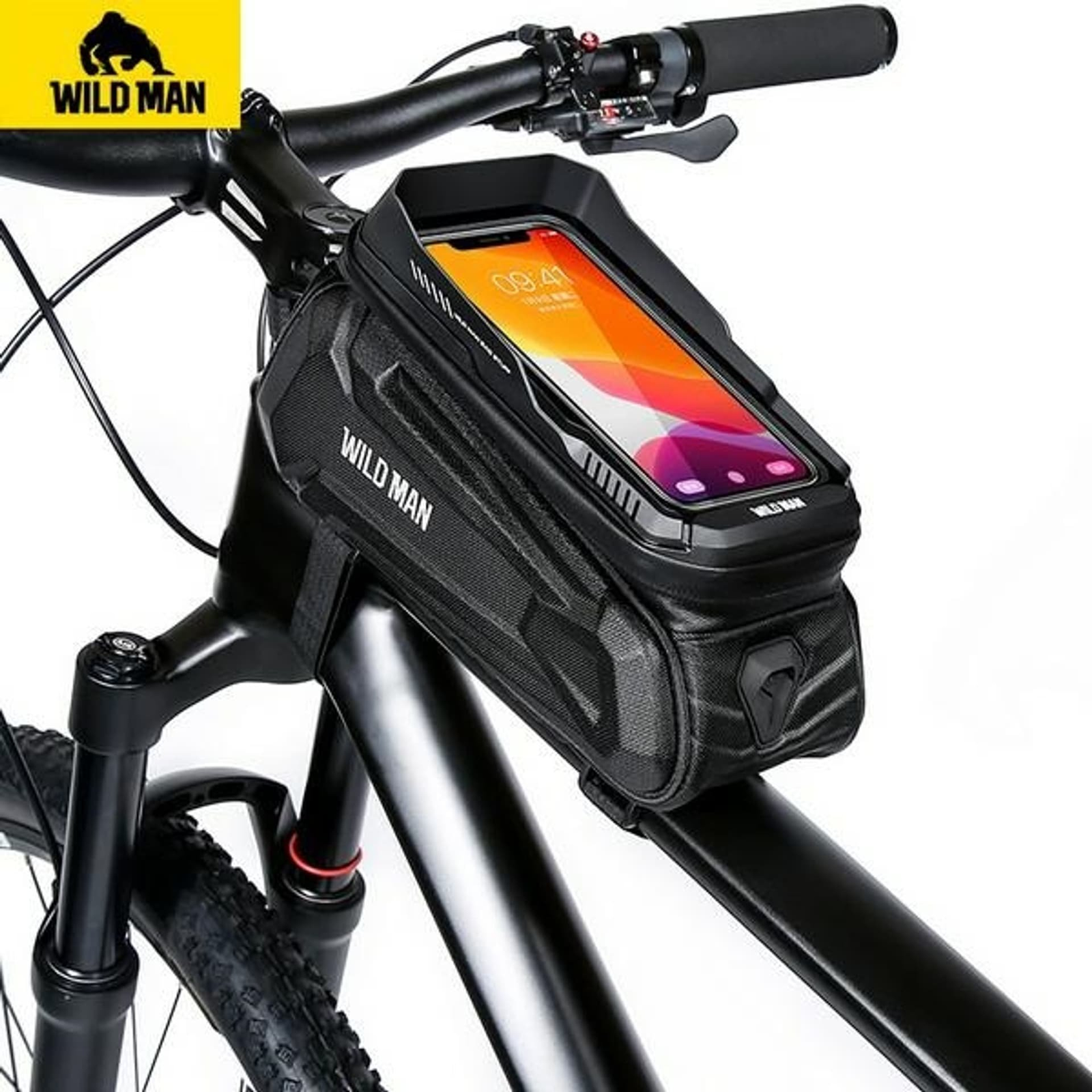 Wildman XT5 Vázra rögzíthető Kerékpáros Táska 1,5 L - Fekete (XT5)