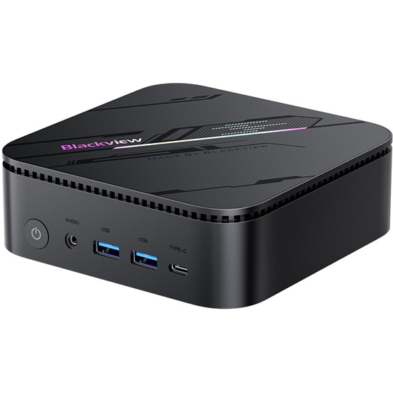 PCK Blackview MP100 Pro I9-12900HK 16GB+1TB Windows 11 Pro mini PC - fekete