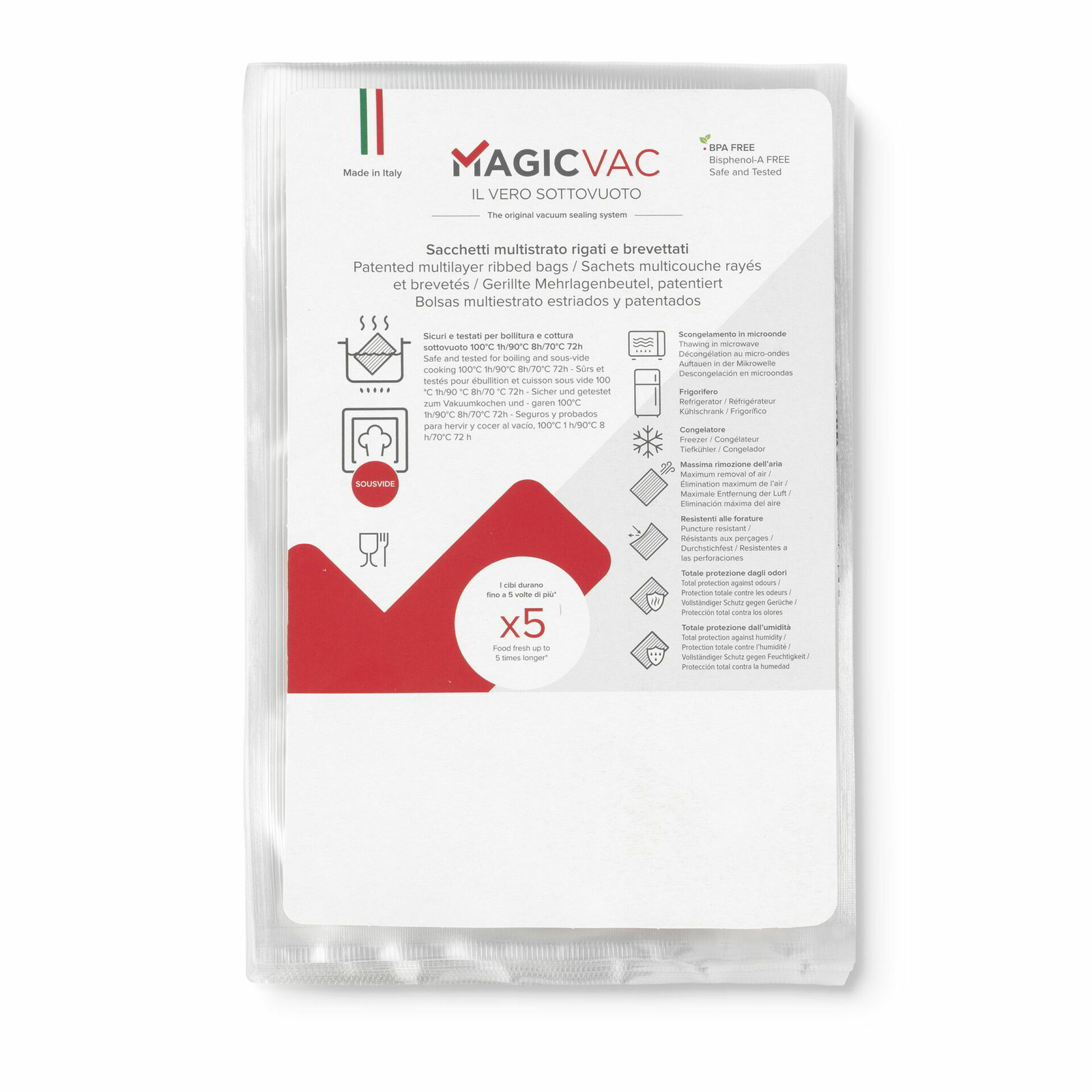 MagicVac ACO1059 Vákuum csomagoló fólia (50 db/csomag) (14782)