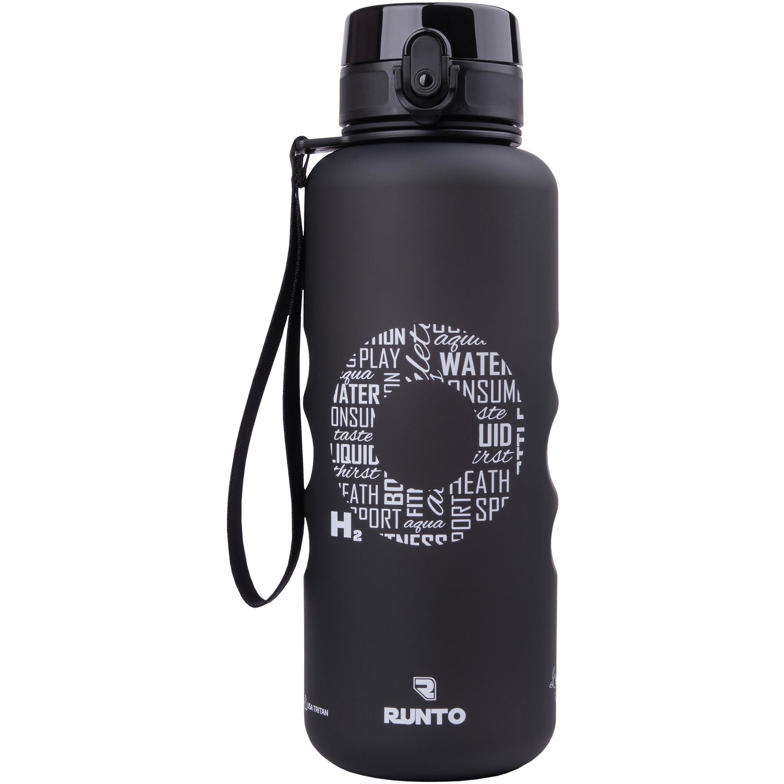 Runto Bottle Fatboy black 1500 ml (RT-FATBOY1500-BK)