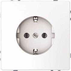 MERTEN MEG2301-6035 SCHUKO-Steckdose Steckkl. Lotosweiß System Design