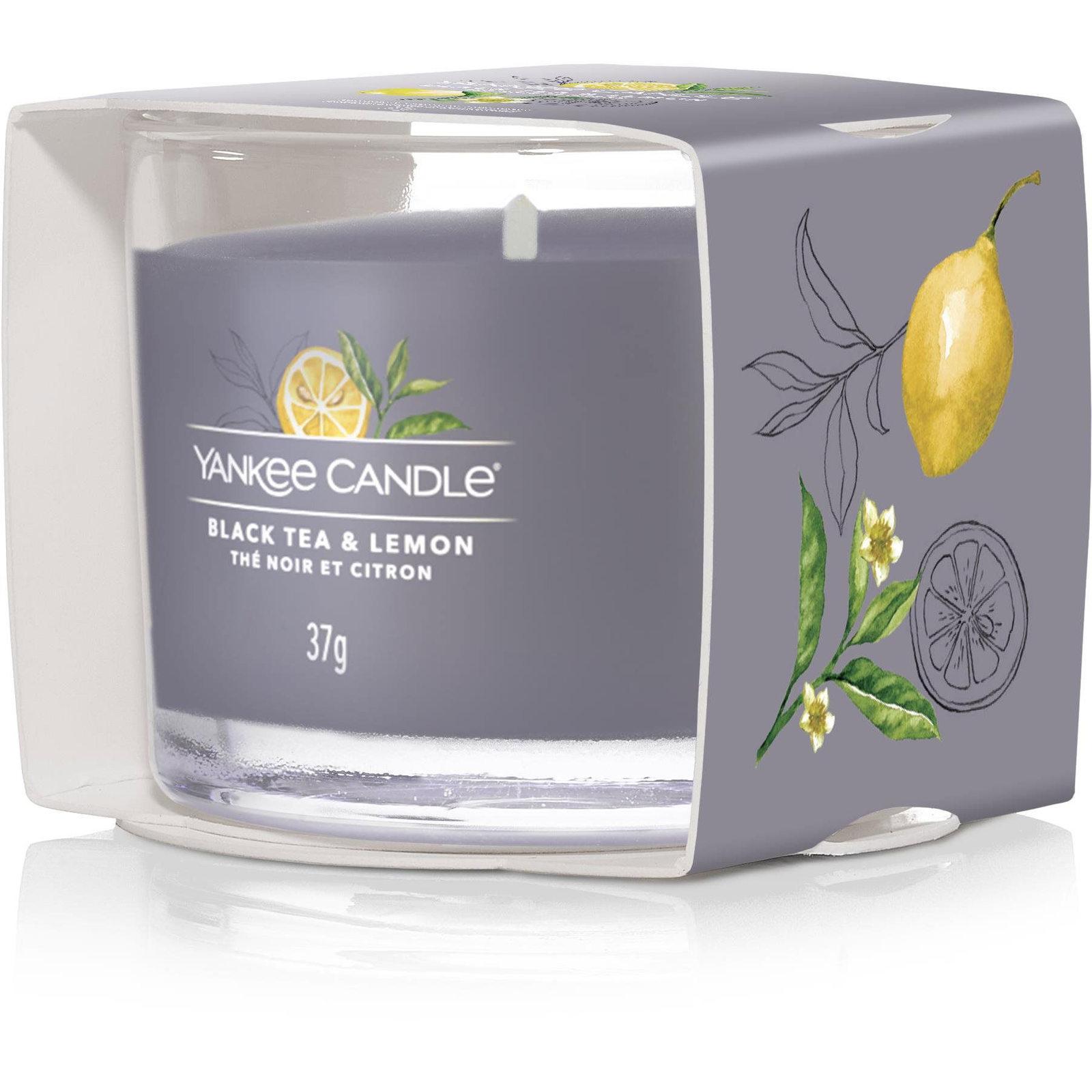 YANKEE CANDLE Black Tea & Lemon Sampler 37 g (5038581130491)