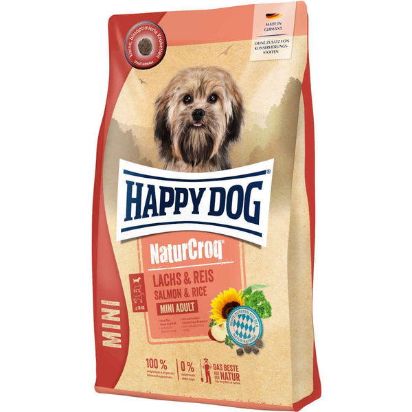 Happy Dog NaturCroq Mini Lachs & Reis Száraztáp 800 g