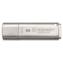 Pen Drive 16GB Kingston Ironkey Locker+ 50 USB 3.2 ezüst (IKLP50/16GB)
