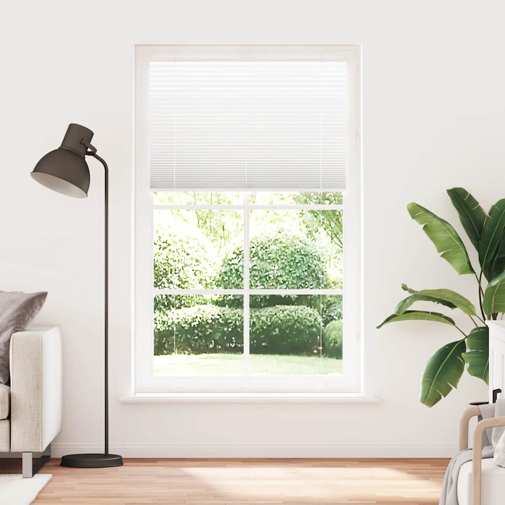 pliszírozott redőny Fehér 120x200cm szövetszélesség 119,4cm (4015521)