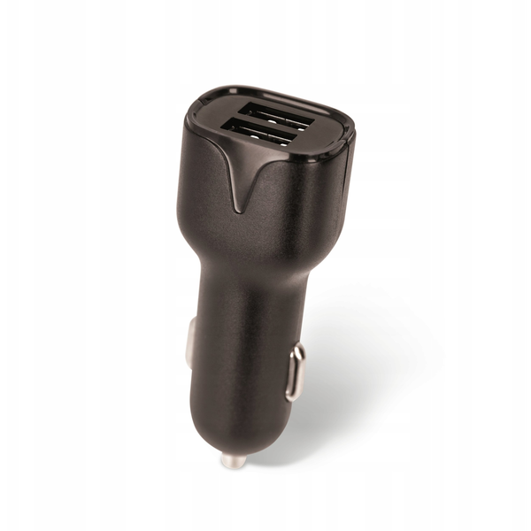Ładowarka TelForceOne Ładowarka samochodowa Setty 2xUSB 2,4A czarna R