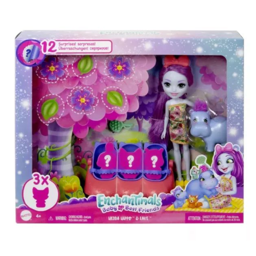 Enchantimals Baby Best Friends HNW97 játékbaba (HLK83)