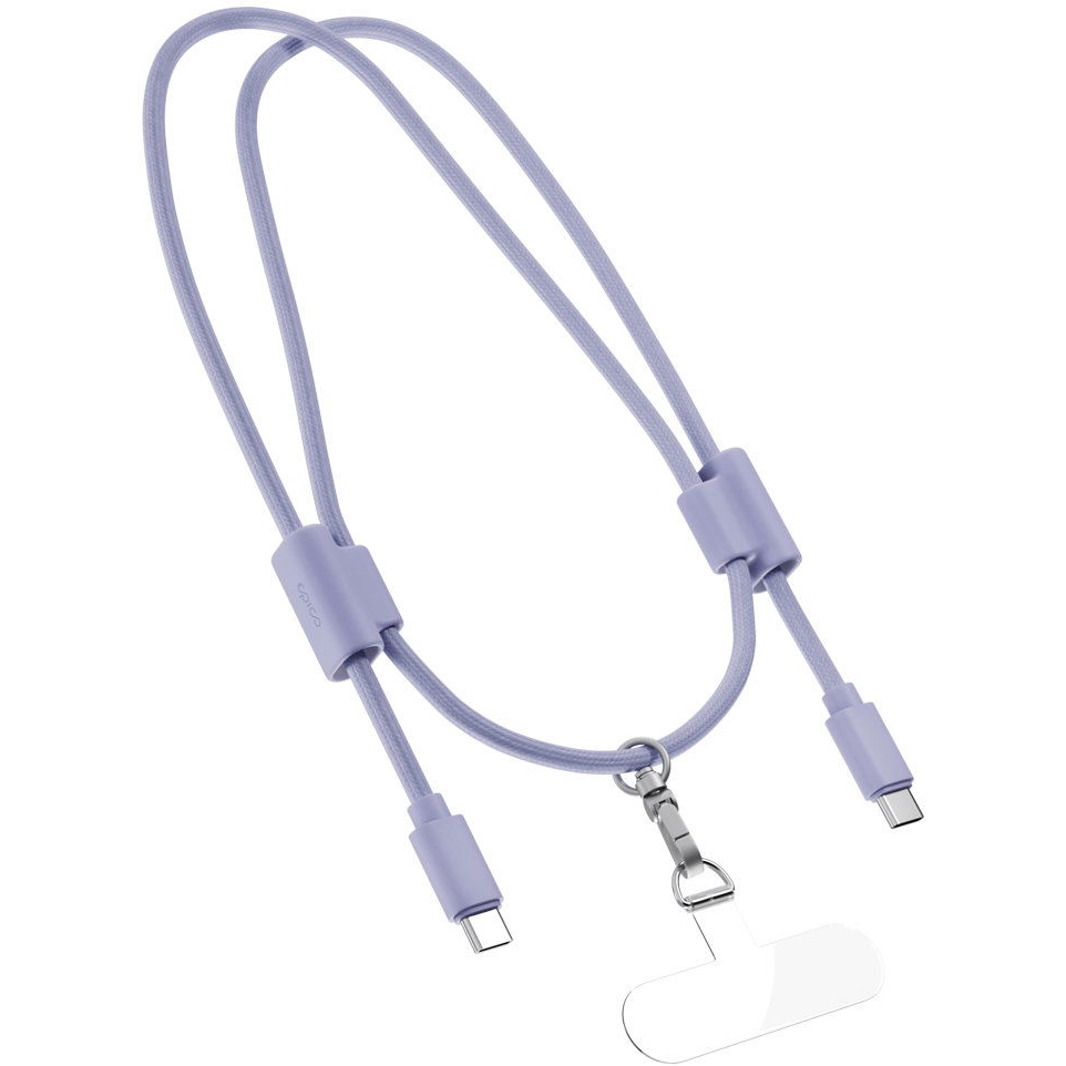 Epico telefonos kábel, USB-C USB-C - lila (9915102200004)