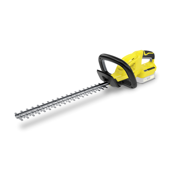 Електрически тример за жив плет Karcher HGE 18-45, 45 см дължина на рязане, 18 V, 2.5 Ah, Диамантено острие, 1 акумулатор