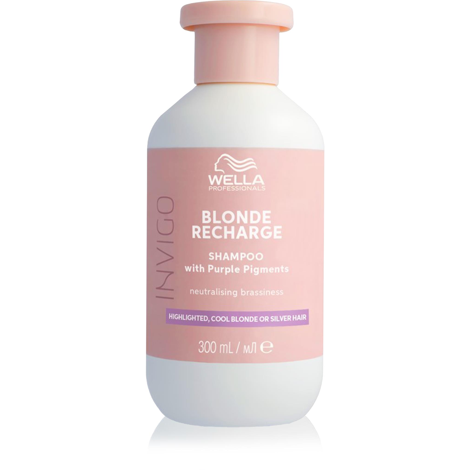 WELLA PROFESSIONALS Invigo Blonde Recharge Cool Neutralizing Shampoo 300 ml (4064666339030)