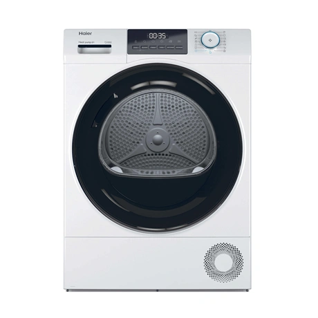Haier HD80-E929E-S tørretumbler Fritstående Front-læsning 8 kg Hvid