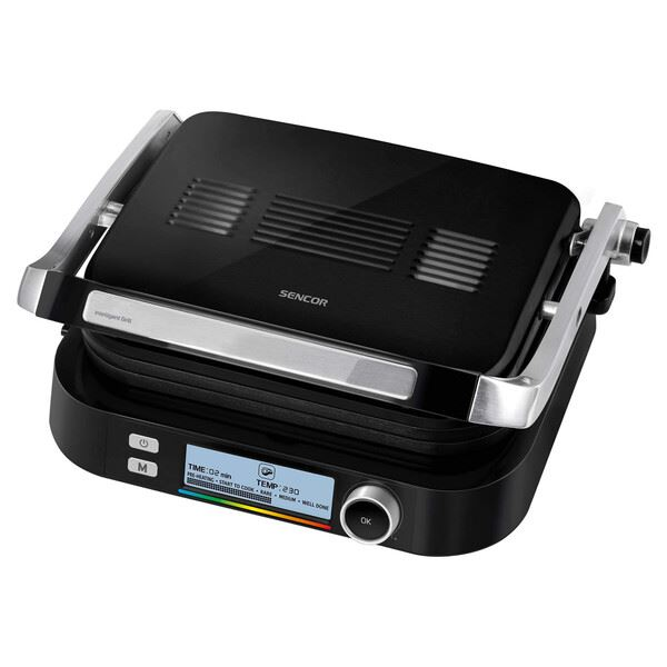 Sencor SBG 6238BK intelligens kontaktgrill (SBG 6238BK)