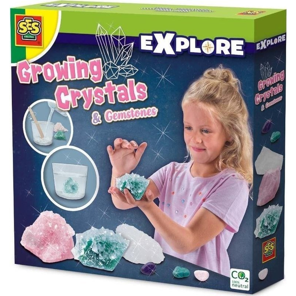 SES Creative Explore Growing crystals and gemstones