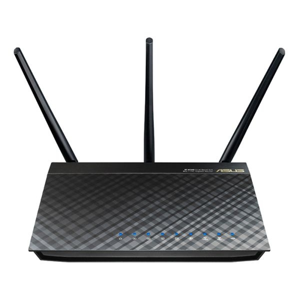 Asus RT-AC66U A1 Wireless AC1750 Dual-Band Gigabit Router - Fekete